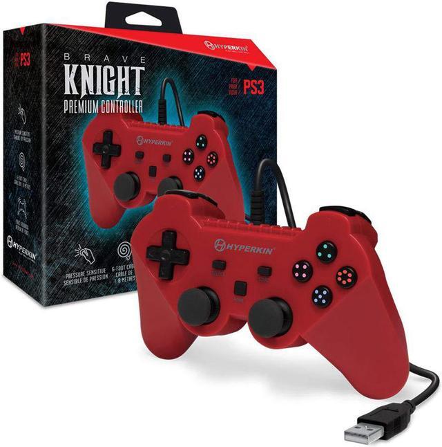Main image of Hyperkin "Brave Knight" Wired Premium Controller for PS3/ PC/ Mac - Red