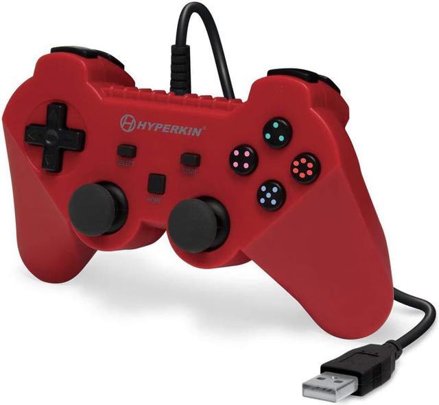 Alt view image 2 of 4 - Hyperkin "Brave Knight" Wired Premium Controller for PS3/ PC/ Mac - Red