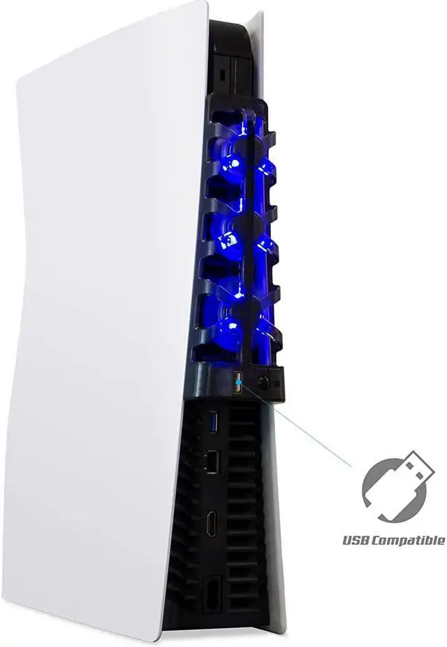 Alt view image 3 of 5 - Armor3 PlayStation 5 External Cooling Fan for PS5