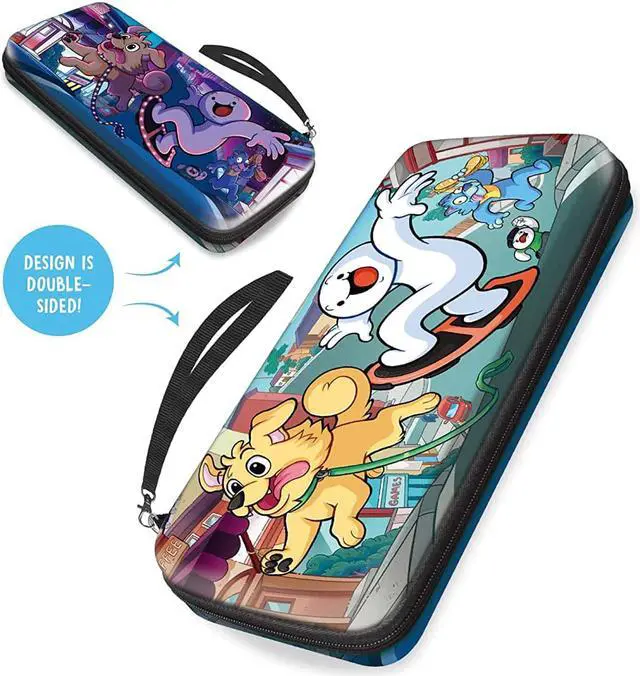 Alt view image 3 of 5 - Hyperkin EVA Hard Case TheOdd1sOut Official Dogtown for Nintendo Switch OLED