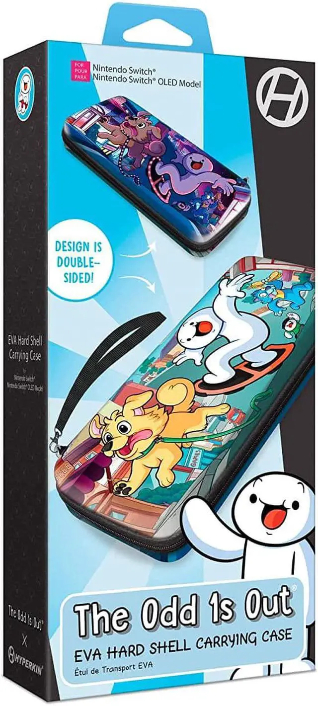 Alt view image 2 of 5 - Hyperkin EVA Hard Case TheOdd1sOut Official Dogtown for Nintendo Switch OLED