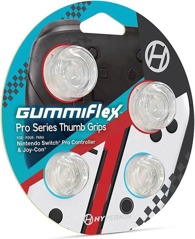 Alt view image 2 of 5 - Hyperkin GummiFlex Pro Thumb Grips for Nintendo Switch Joy Con & Pro Controller