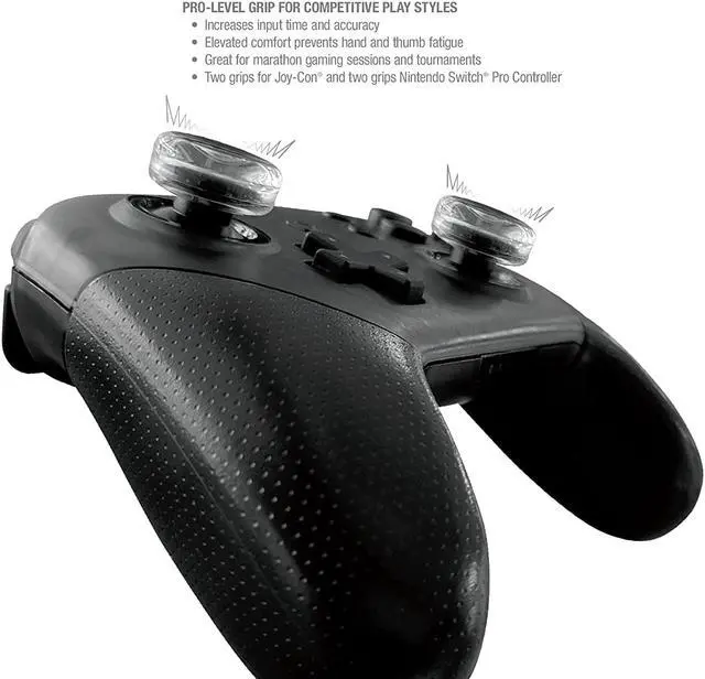 Alt view image 4 of 5 - Hyperkin GummiFlex Pro Thumb Grips for Nintendo Switch Joy Con & Pro Controller