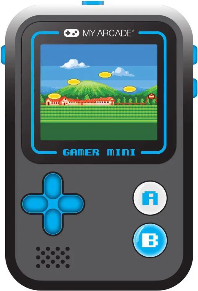 Main image of My Arcade Gamer Mini Classic Portable Handheld with 160 Games 1.8" LCD - Blue