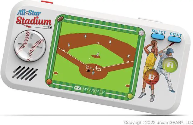 Main image of My Arcade All Star Stadium Pocket Player Portable 307 w/ Licensed Jaleco Games