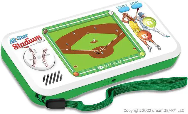 Alt view image 3 of 9 - My Arcade All Star Stadium Pocket Player Portable 307 w/ Licensed Jaleco Games
