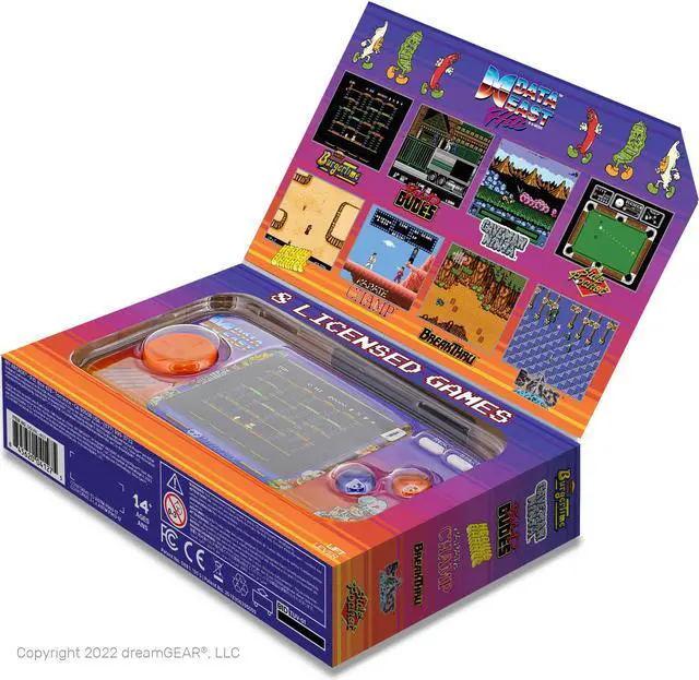 Alt view image 6 of 10 - My Arcade Officially Licensed Data East Hits Packet Players Portable 300+ Games