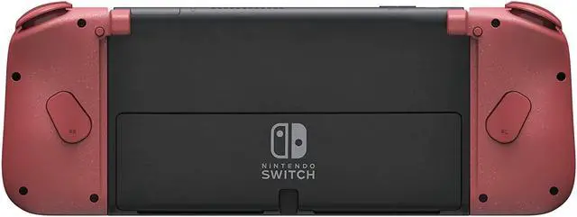 Alt view image 4 of 5 - HORI Nintendo Switch Split Pad Compact Controller for Handheld Mode - Apricot Red