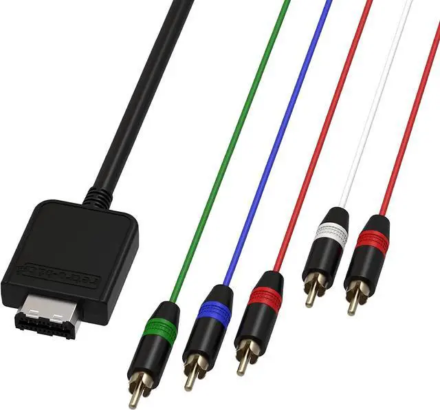 Alt view image 3 of 6 - Retro-Bit Retro Prism Component Cable for Nintendo GameCube