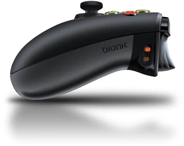 Alt view image 2 of 12 - Bionik Quickshot Rubber Grip with Dual Setting Trigger Lock for Xbox One Controller