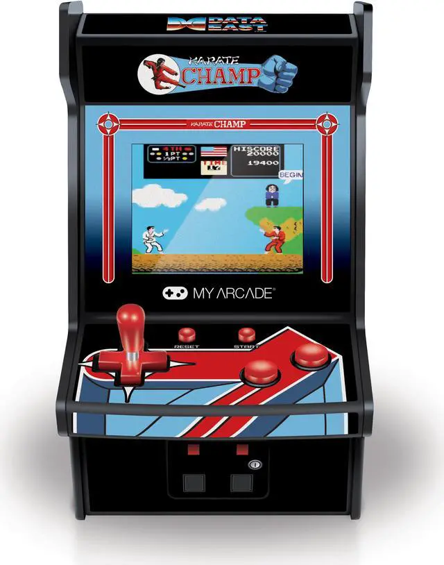 Alt view image 3 of 14 - DREAMGEAR DG-DGUNL-3204 6IN RETRO KARATE CHAMP MICRO ARCADE