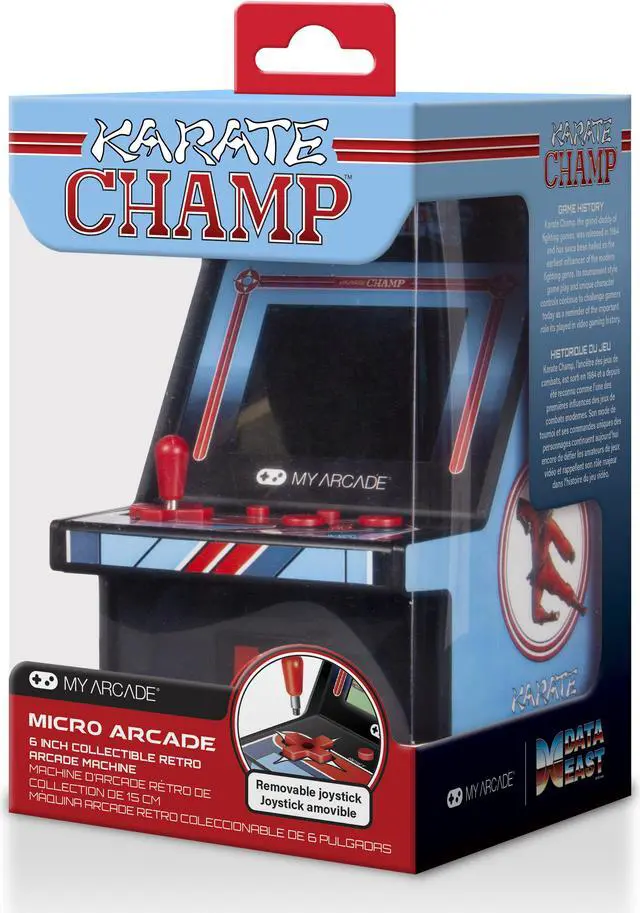 Alt view image 5 of 14 - DREAMGEAR DG-DGUNL-3204 6IN RETRO KARATE CHAMP MICRO ARCADE
