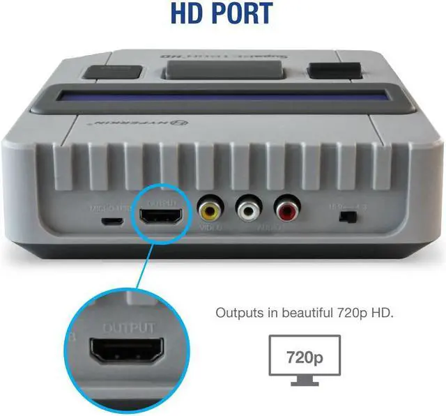 Alt view image 2 of 17 - Hyperkin SupaRetroN HD Gaming Console for Super NES/Super Famicom