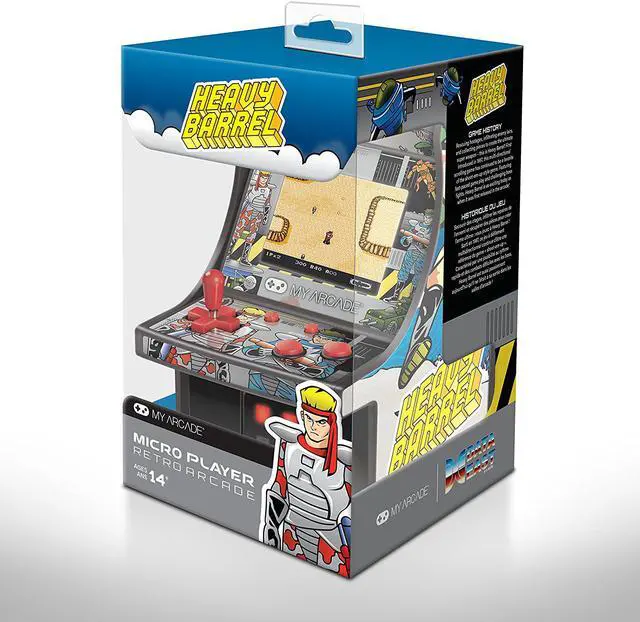 Alt view image 6 of 11 - DREAMGEAR DG-DGUNL-3205 6 COLLECTIBLE RETRO HEAVY BARREL MICRO