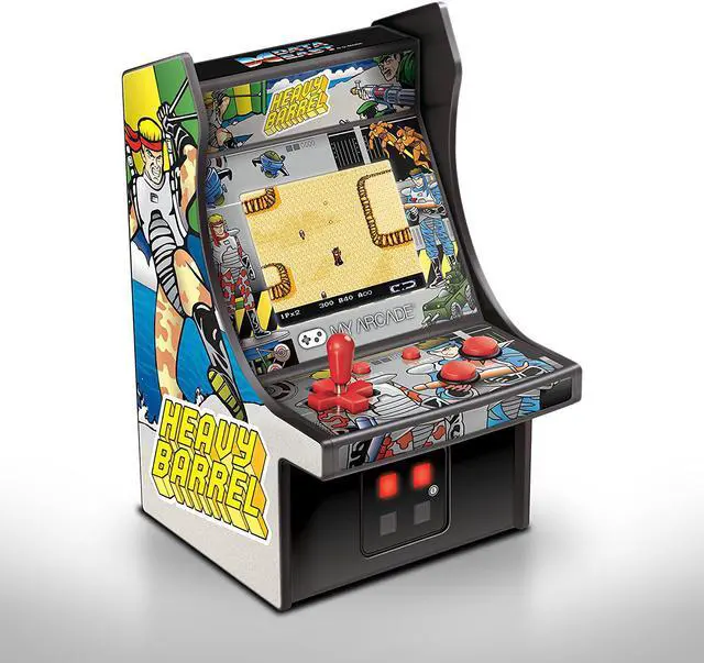 Alt view image 3 of 11 - DREAMGEAR DG-DGUNL-3205 6 COLLECTIBLE RETRO HEAVY BARREL MICRO