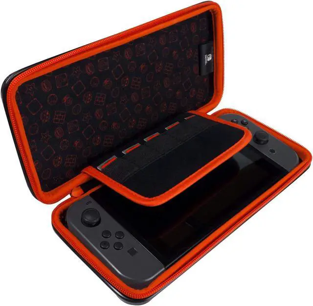 Alt view image 2 of 7 - HORI Nintendo Switch Aluminum Case - Mario Edition