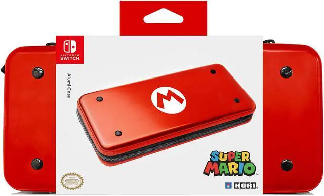 Alt view image 4 of 7 - HORI Nintendo Switch Aluminum Case - Mario Edition