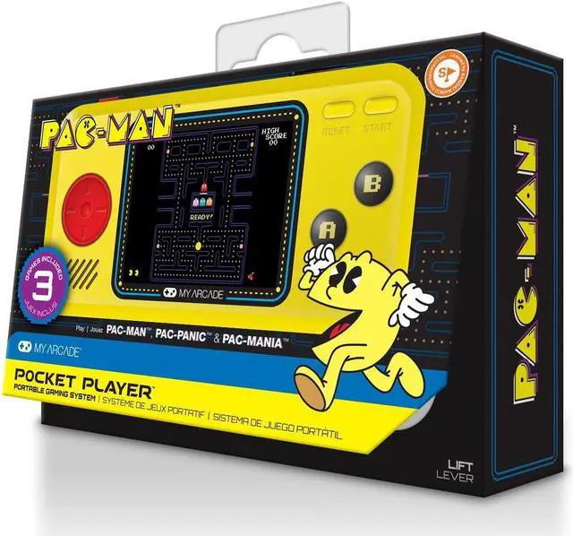 Alt view image 4 of 16 - Dreamgear DGUNL3227 My Arcade Pac Man Pocket Player