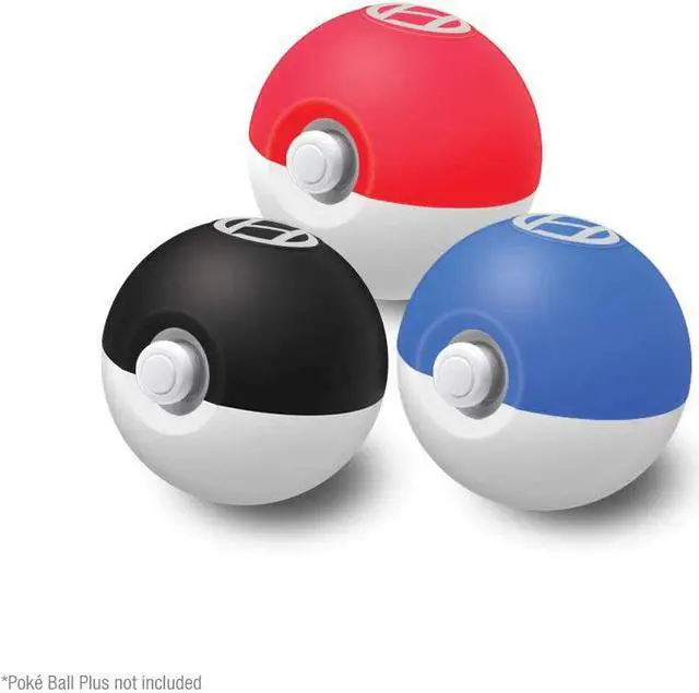 Alt view image 2 of 4 - Hyperkin Silicone Trainer Shields Skins Covers for Poke Ball Plus (3-Pack) for Nintendo Switch