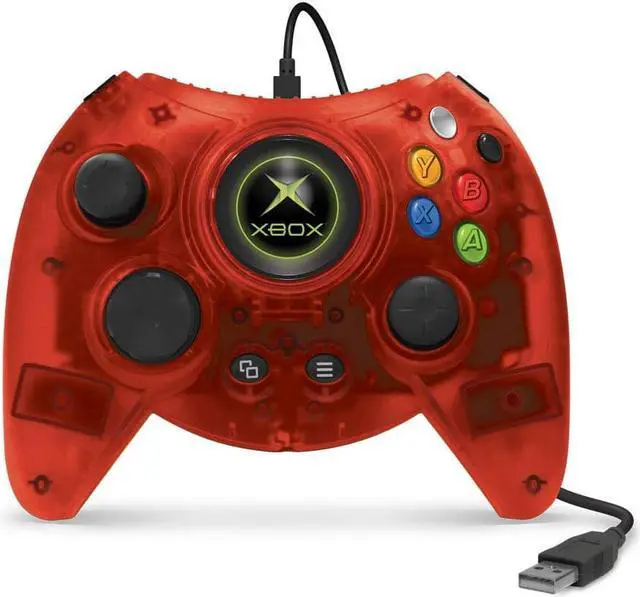 Alt view image 2 of 7 - Hyperkin Duke Wired Controller for Xbox One/Windows 10 PC (Red Limited Edition) - Officially Licensed By Xbox