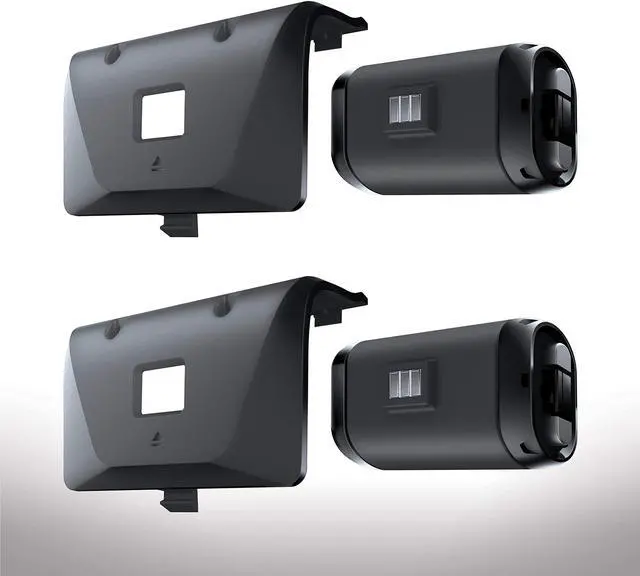 Alt view image 6 of 14 - Bionik Power Stand Controllers Charger Dock with 2 Rechargeable Batteries for Xbox One