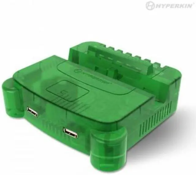 Alt view image 2 of 14 - Hyperkin RetroN S64 Console Dock for Switch (Lime Green) Nintendo Switch