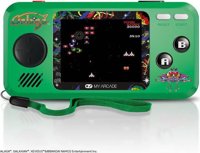 Main image of My Arcade Galaga Pocket Player Portable Handheld with 3 Games: Galaga, Galaxian, & Xevious