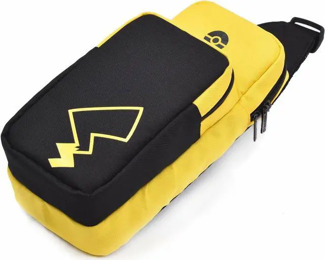 Alt view image 2 of 5 - HORI Nintendo Switch Adventure Pack Travel Bag - Pikachu Edition
