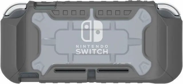 Alt view image 3 of 6 - Hori Nintendo Switch Lite Hybrid System Armor TPU Case Officially Licensed by Nintendo - Gray