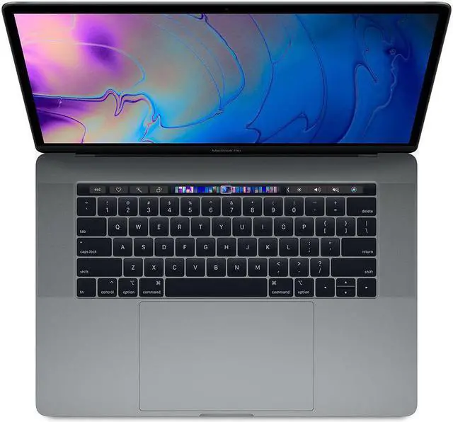Alt view image 2 of 3 - Excellent Grade Macbook Pro 15.4-inch (Retina, Space Gray, Touch Bar) 2.6Ghz 6-Core i7 (Mid 2018) MR942LL/A 512GB SSD 16GB Memory 2880x1800 Display Mac OS Sierra Power Adapter Included