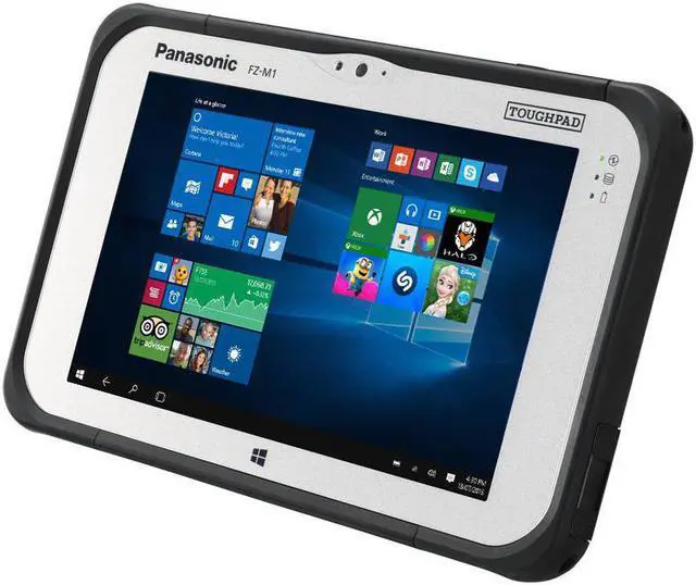 Alt view image 3 of 5 - Panasonic A Grade Toughpad 7-inch (Multi-Touch 1280 x 800) 1.6GHZ Dual Core i5 (4th Gen) 128 GB SSD 8 GB Memory Stylus Pen Windows 10 Pro Power Adapter Included