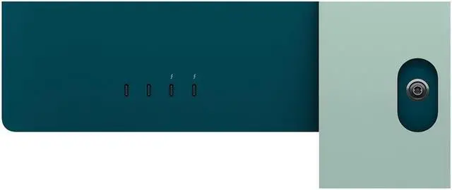 Alt view image 5 of 5 - (Grade A - Excellent) iMac 24 (Retina 4.5K 10GPU, Green) 4.05Ghz 8-Core M3 (2023) 8 GB & 256 GB Flash HD 4480 x 2520 Dual Boot Mac OS/Win 11 Original Wireless Keyboard/Mouse