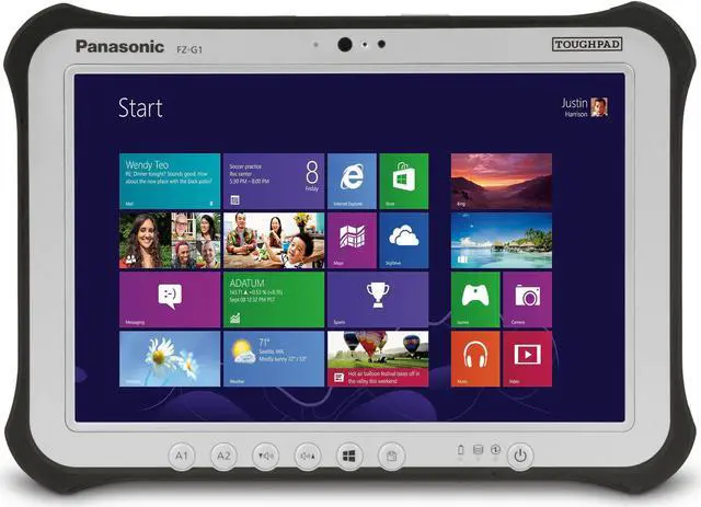 Main image of Panasonic A Grade FZ-G1 Toughpad 10.1-inch (Touch WUXGA LED 1920 x 1200) 2.3GHz Core i5 256GB SSD 8 GB Memory 4G LTE Multi Carrier Digitizer Pen Windows 7 Pro OS Power Adapter Included