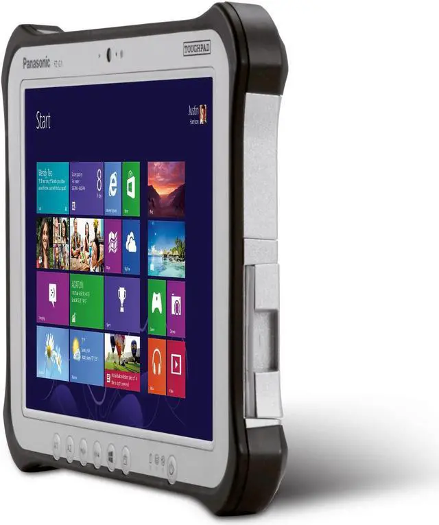 Alt view image 2 of 3 - Panasonic A Grade FZ-G1 Toughpad 10.1-inch (Touch WUXGA LED 1920 x 1200) 2.3GHz Core i5 256GB SSD 8 GB Memory 4G LTE Multi Carrier Digitizer Pen Windows 7 Pro OS Power Adapter Included