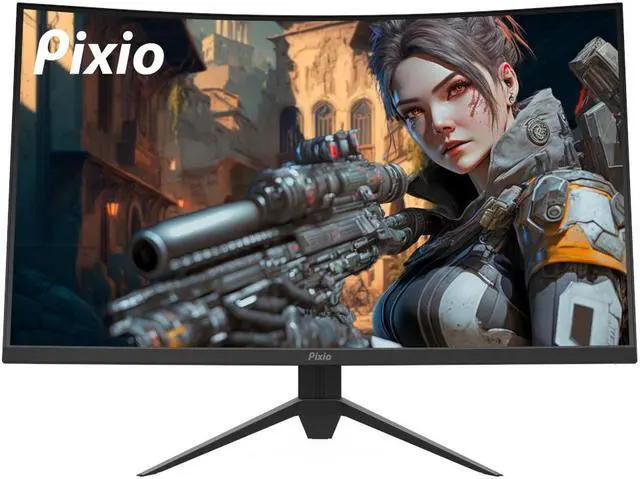 Main image of Pixio PXC277 Advanced 27" WQHD 2560 x 1440 DCI-P3 94.78%, 165Hz FAST-VA 1ms GTG HDR, 1500R Curved Gaming Monitor
