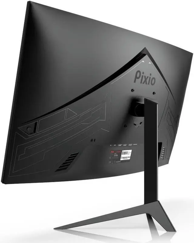 Alt view image 5 of 7 - Pixio PXC277 Advanced 27" WQHD 2560 x 1440 DCI-P3 94.78%, 165Hz FAST-VA 1ms GTG HDR, 1500R Curved Gaming Monitor