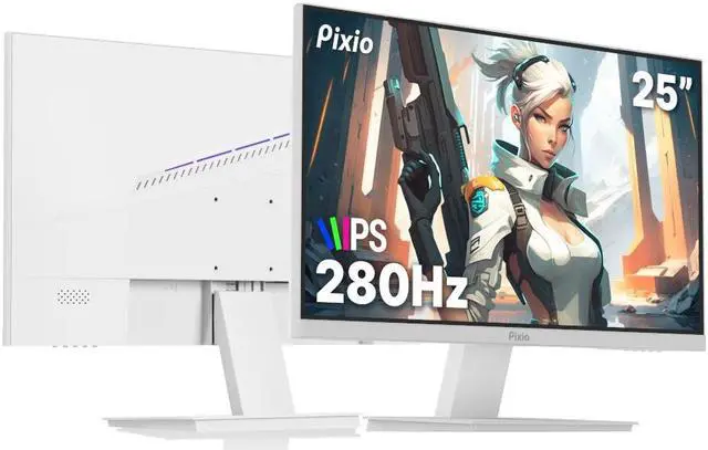 Pixio PX259 Prime White 24.5インチ 280Hz Pixio PX259 Prime White | 25 inch 1080p 280Hz 1 ms IPS