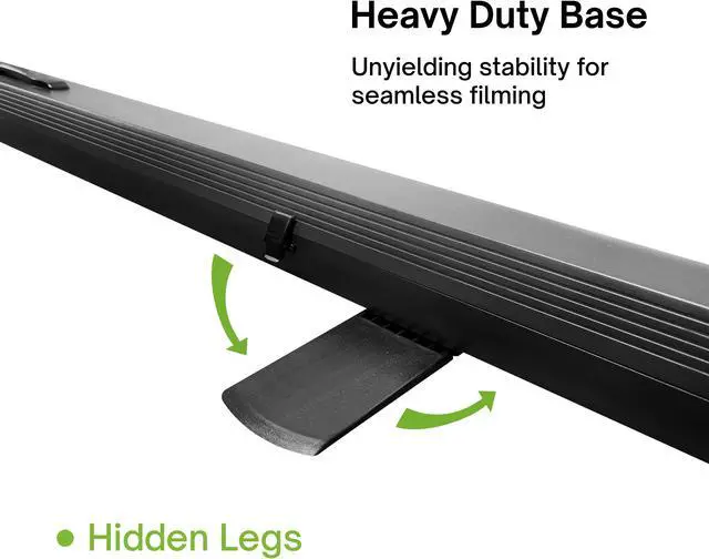 Alt view image 6 of 7 - Pixio Green Screen XL Ultrawide 98in x 78in, Collapsible, Free Standing Green Screen for Photoshoots, Filming, Streaming, Video Conference