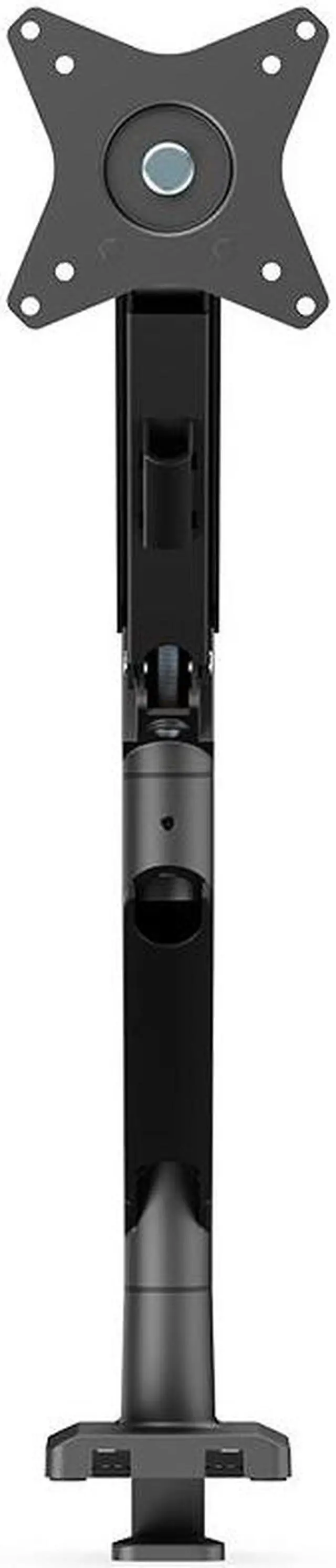 Alt view image 5 of 7 - Pixio PS1S Wave Black Single Monitor Arm Stand Desk Mount - Fits up to 32 inches Monitors and up to 19.8lbs. VESA Compatibility and Integrated Cable Management