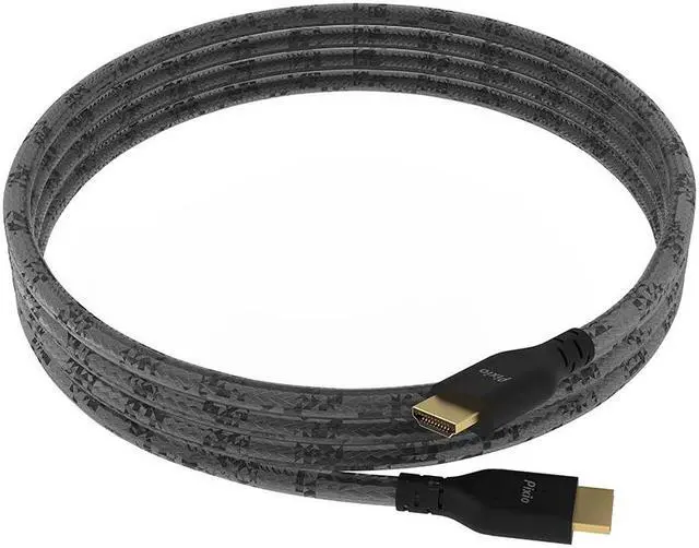 Alt view image 3 of 4 - Pixio 8K HDMI 2.1 Braided Cable Ultra High Speed Certified 6.5FT 2M 8K 60Hz 4K 120Hz Nylon Braided, Gold Plated Connector, Anti-Breakage, HDR10+, dtsx, eARC, HDCP, Dolby Compatible