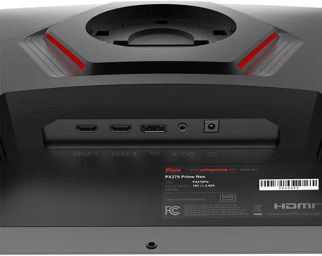 Alt view image 6 of 7 - Pixio PX279 Prime Neo 27" 240Hz FHD 1080p 1ms GTG Fast IPS Esports Gaming Monitor with Adaptive Sync