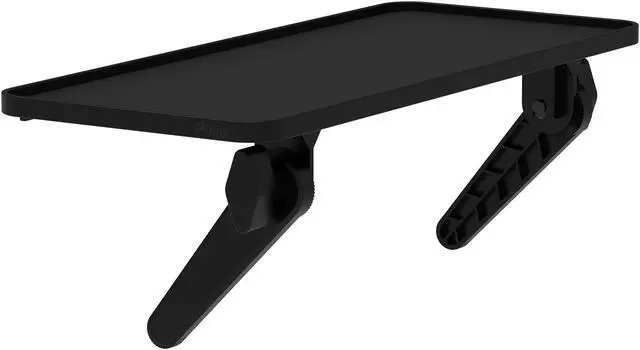 Alt view image 2 of 7 - Pixio 12 inch Black Monitor Storage Top Shelf - Adjustable Platform, Universal Fit, Holds Up to 13lbs, Works on TV, Flat, Curved Monitors, Storage for Webcams, Clocks, Phone, Figures