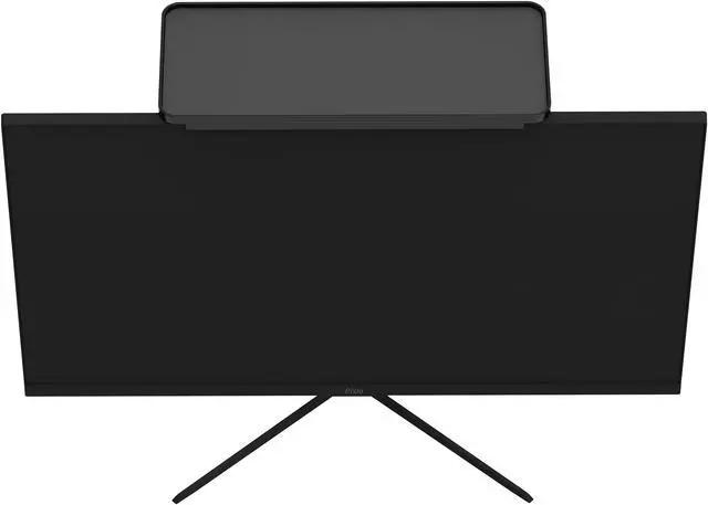 Alt view image 6 of 7 - Pixio 12 inch Black Monitor Storage Top Shelf - Adjustable Platform, Universal Fit, Holds Up to 13lbs, Works on TV, Flat, Curved Monitors, Storage for Webcams, Clocks, Phone, Figures