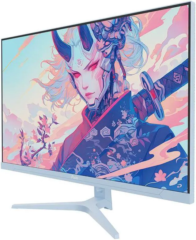 Alt view image 3 of 7 - Pixio PX32U Wave Blue 32 inch 144Hz Refresh Rate 4K 3840x2160p Resolution Fast IPS Panel 1ms GTG Response Time 4K Gaming Monitor with Adaptive Sync Blue