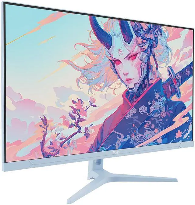 Alt view image 2 of 7 - Pixio PX32U Wave Blue 32 inch 144Hz Refresh Rate 4K 3840x2160p Resolution Fast IPS Panel 1ms GTG Response Time 4K Gaming Monitor with Adaptive Sync Blue