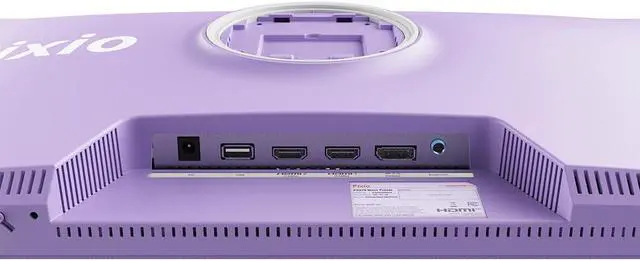 Alt view image 6 of 7 - Pixio PX278 Wave Purple 27" Fast IPS QHD 2560 x 1440 180Hz Refresh Rate 1ms GTG Response Time AMD FreeSync Purple Gaming Monitor Purple