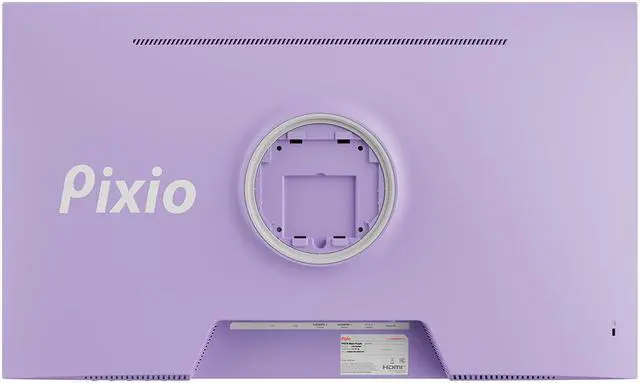 Alt view image 7 of 7 - Pixio PX278 Wave Purple 27" Fast IPS QHD 2560 x 1440 180Hz Refresh Rate 1ms GTG Response Time AMD FreeSync Purple Gaming Monitor Purple