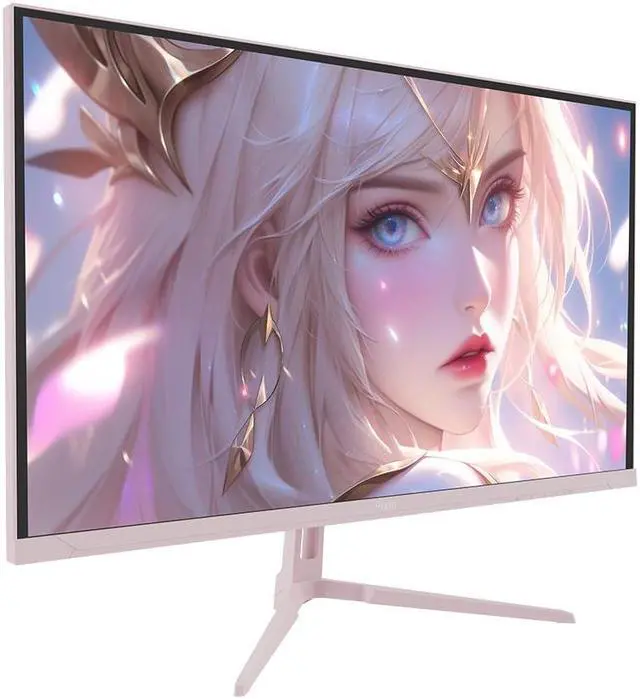 Alt view image 2 of 7 - Pixio PX279 Wave Pink 27" Fast IPS FHD 1920 x 1080 240Hz Refresh Rate 1ms GTG Response Time Adaptive Sync Gaming Monitor Pink