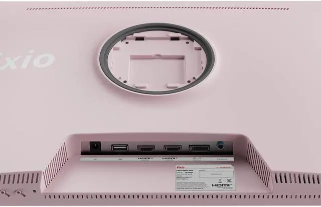 Alt view image 6 of 7 - Pixio PX279 Wave Pink 27" Fast IPS FHD 1920 x 1080 240Hz Refresh Rate 1ms GTG Response Time Adaptive Sync Gaming Monitor Pink