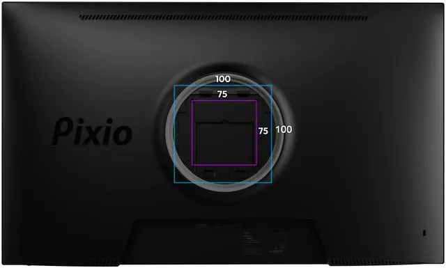 Alt view image 7 of 7 - Pixio PX246 Wave 24 inch 120Hz Refresh Rate FHD 1080p Resolution IPS Panel 4ms GTG Response Time Gaming Monitor with Adaptive Sync